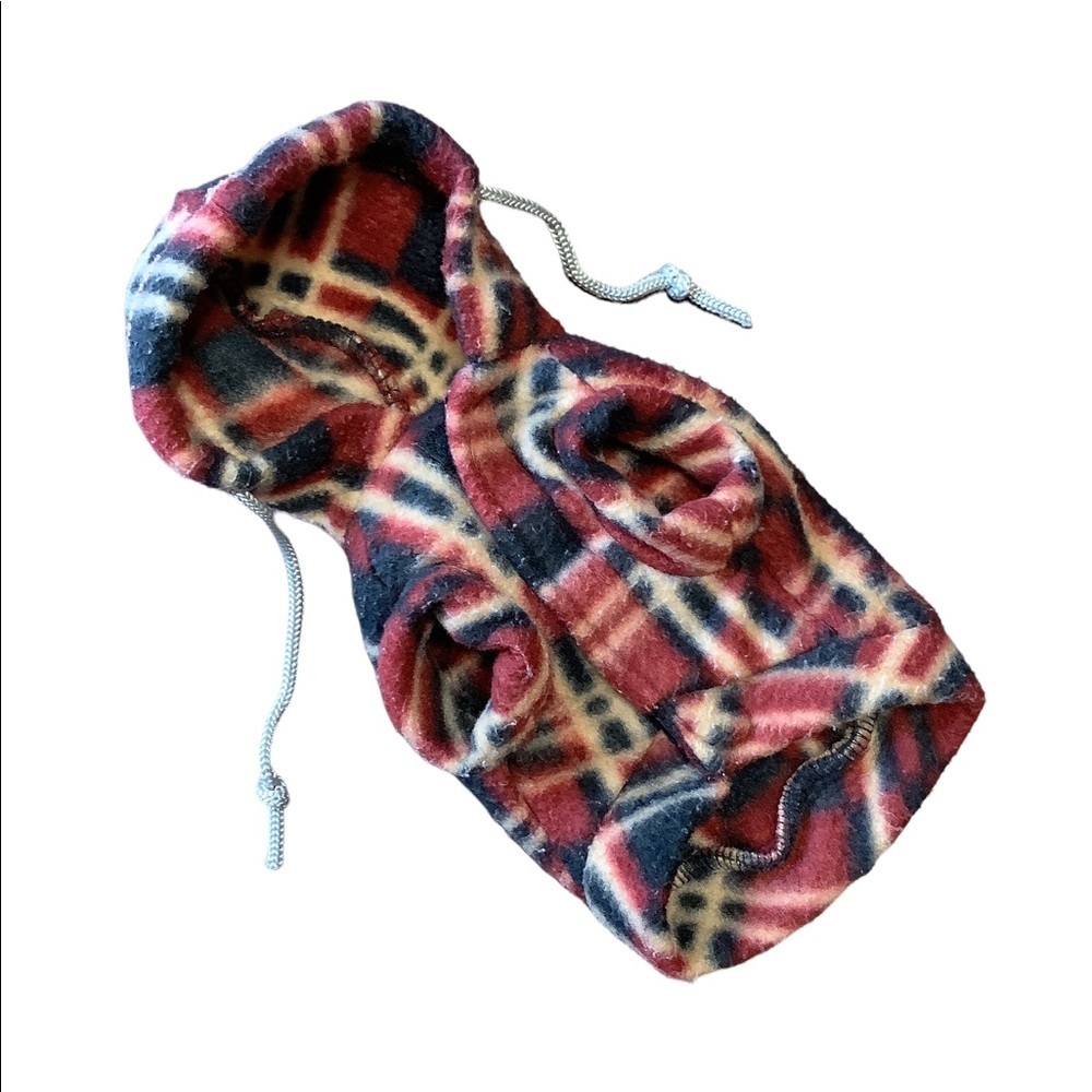Tiny Fleece Toy Breed Hoodie Coat - Picture 3 of 8